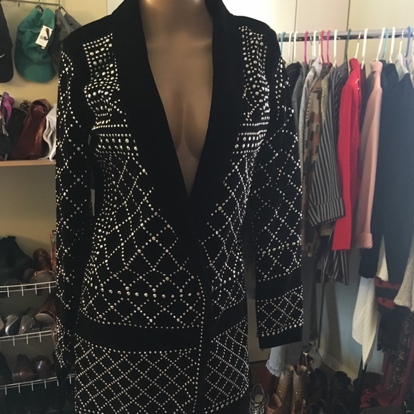 bling blazer dress